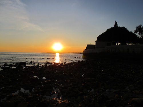 lisboa～夕日